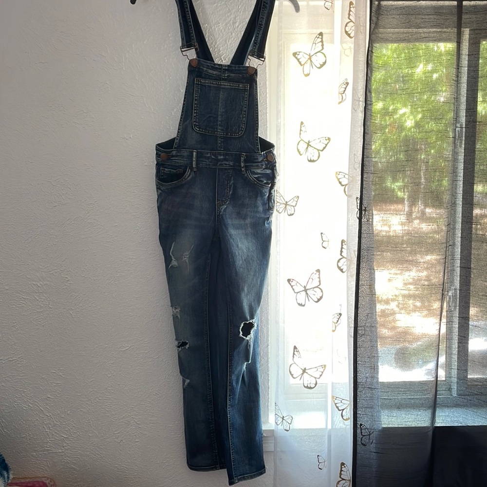 Dollhouse jean overalls